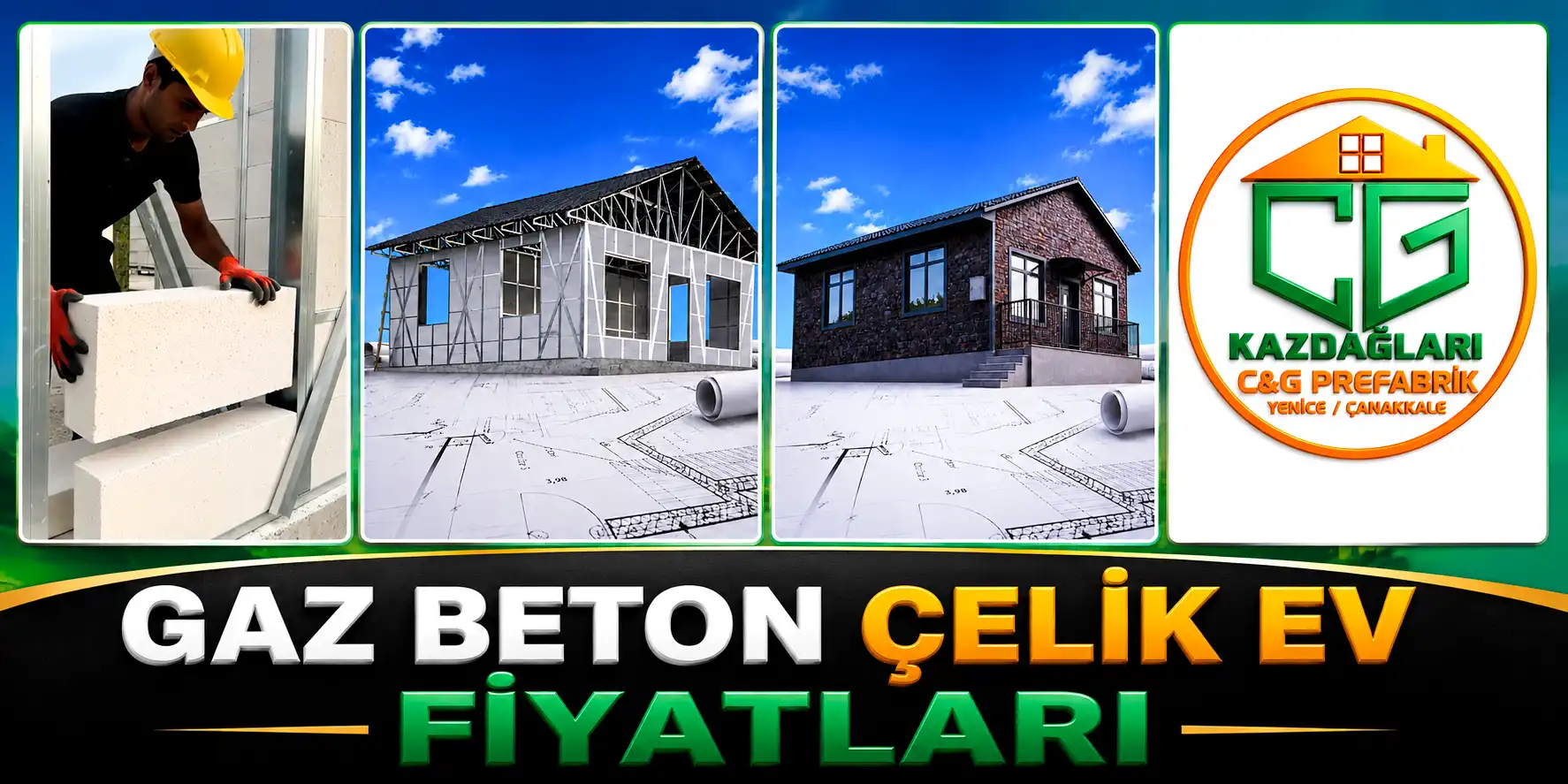 TEK KATLI PREFABRİK EVLER