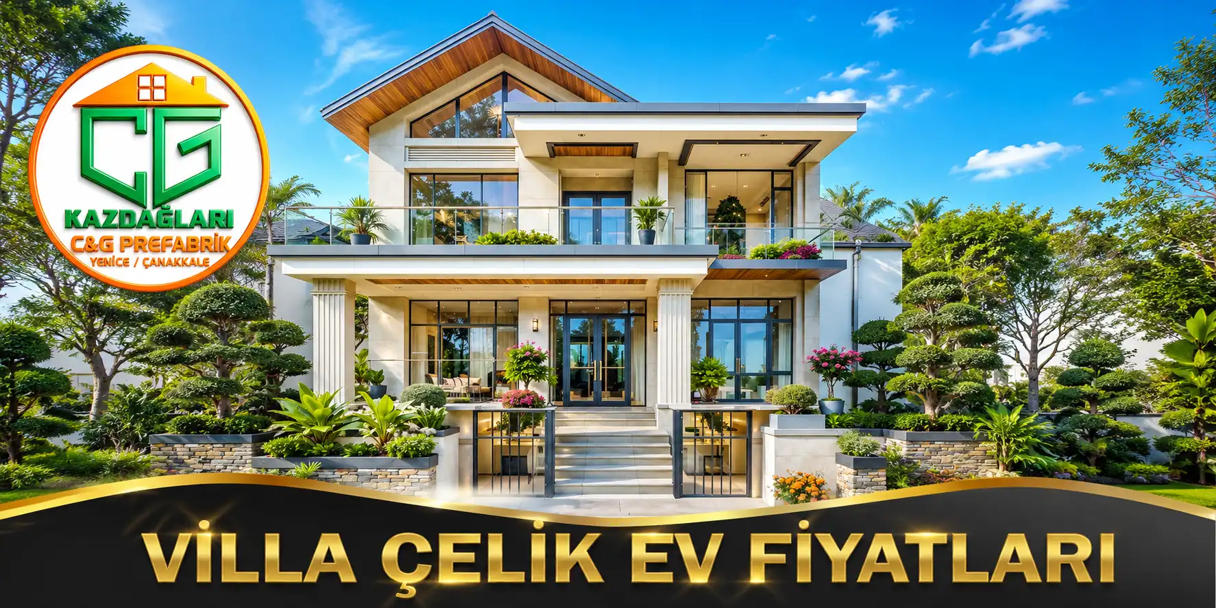 ÇİFT KATLI ÇELİK EVLER