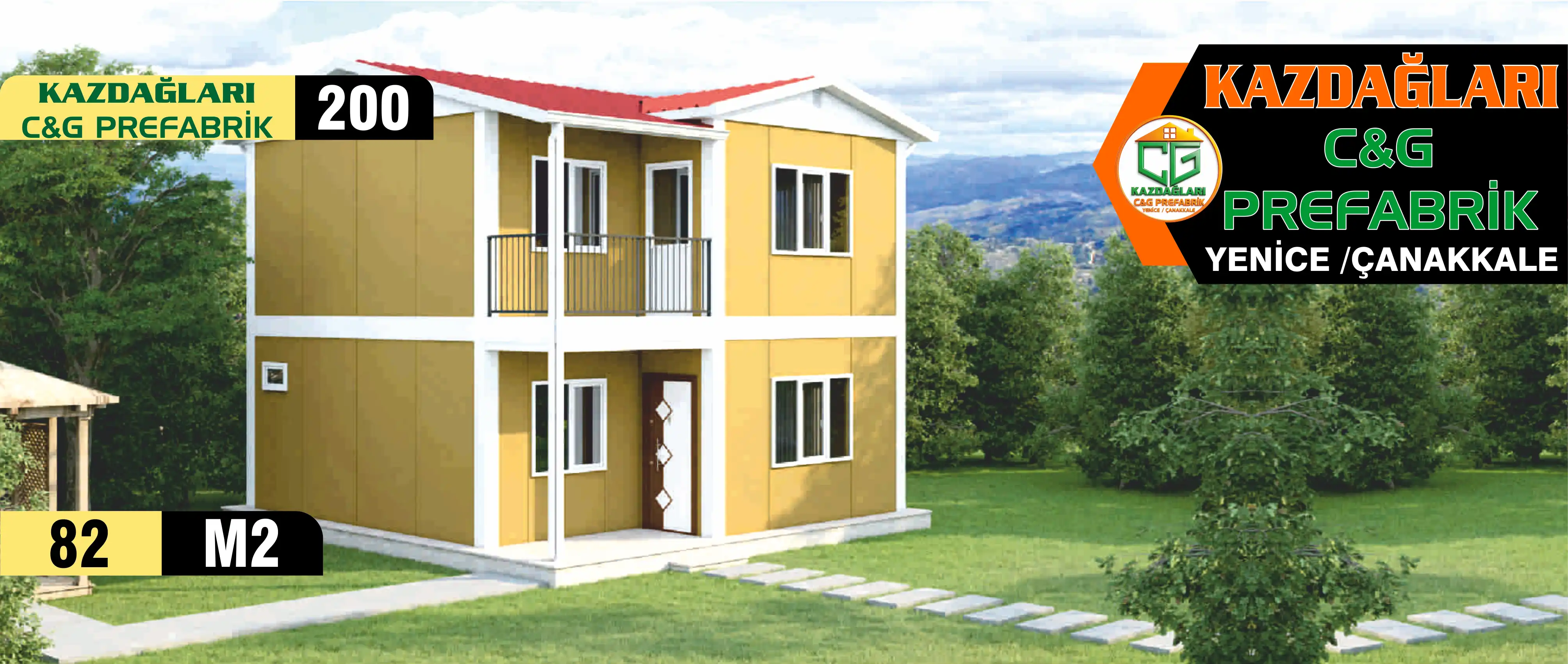 Kazdağları'nda Doğayla İç İçe Bir Yaşam: Çelik ve Prefabrik Villa Modelleri